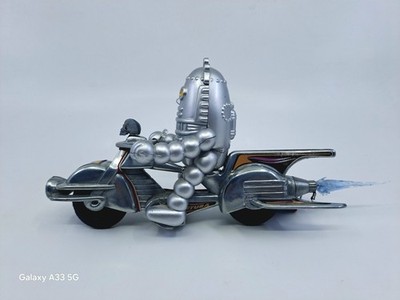 Custom Space Toy ROBOT MOTORCYCLE B/O No Nomura,Yonezawa,Horikawa,Bandai,VIDEO.!