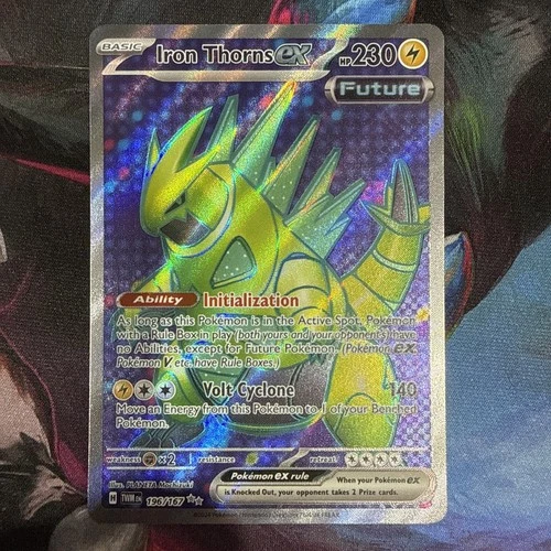 Iron Thorns ex 196/167 - Twilight Masquerade - Pokemon TCG - NM
