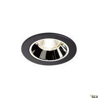 Chrom Schwarz Moderne Einbauleuchte Downlight Lampe 4000K 1142Lm IP20 120°