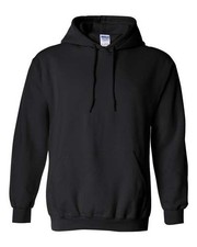 Gildan 18500 Unisex Heavy Blend Hooded Sweatshirt Black S