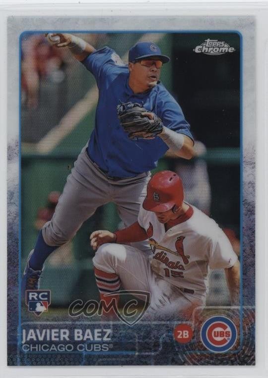 2015 Topps Chrome Refractor Javier Baez #89 1n1p