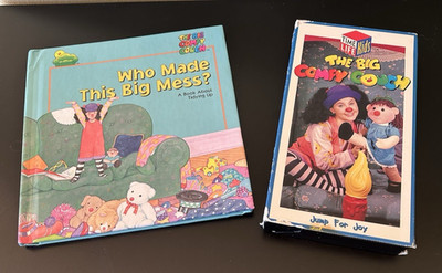 THE BIG COMFY COUCH Jump For Joy VHS VCR TAPE & h/c .. this big