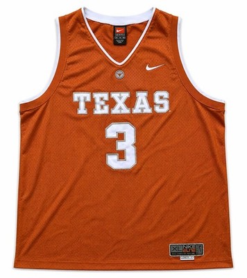 Texas Longhorns Nike Elite Team Basketball Jersey XL +2 Length Stitched Korea