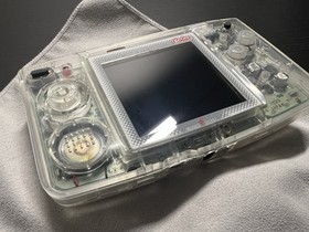 SNK Neo Geo Pocket Color Slim Clear with IPS Screen Mod