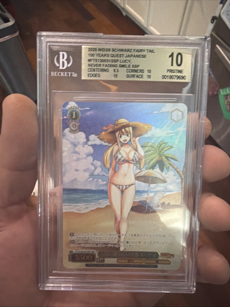 Weiss Schwarz bgs 10 Never Fading Smile Lucy SSP Fairy Tail 100