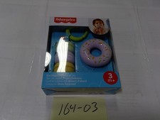 Fisher-Price Eat Dessert First Gift Set Baby Teether Rattle 3m Girl Multi New