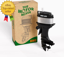 The Motor Mixer by Novelty Boat Motor Coffee Mixer Wind