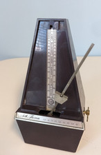 Vintage Seth Thomas Metronome Conductor Model E500-000 Made in USA Works