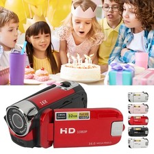 D90 1080P 16MP Digital Camera 2.4 Inch Rotatable Screen Camcorder 16X Zoom HD