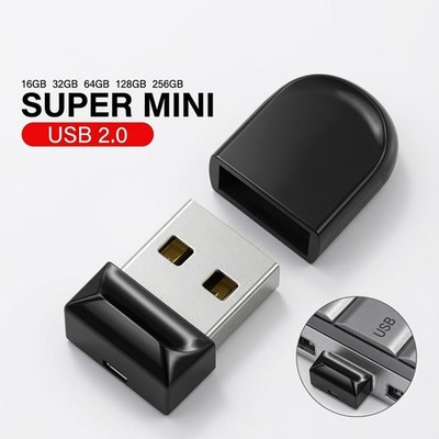 Mini USB Flash Drive 4/8/16/32/64/128 GB Ultra Fit Memory Stick with Keychain