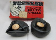 New Trexler 6 Pneumatic Balloon Wheels One Pair