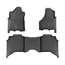 KARPAL Floor Mats for Ram 2500/3500 Crew Cab 2019-2025, TPE All-Weather Floor...