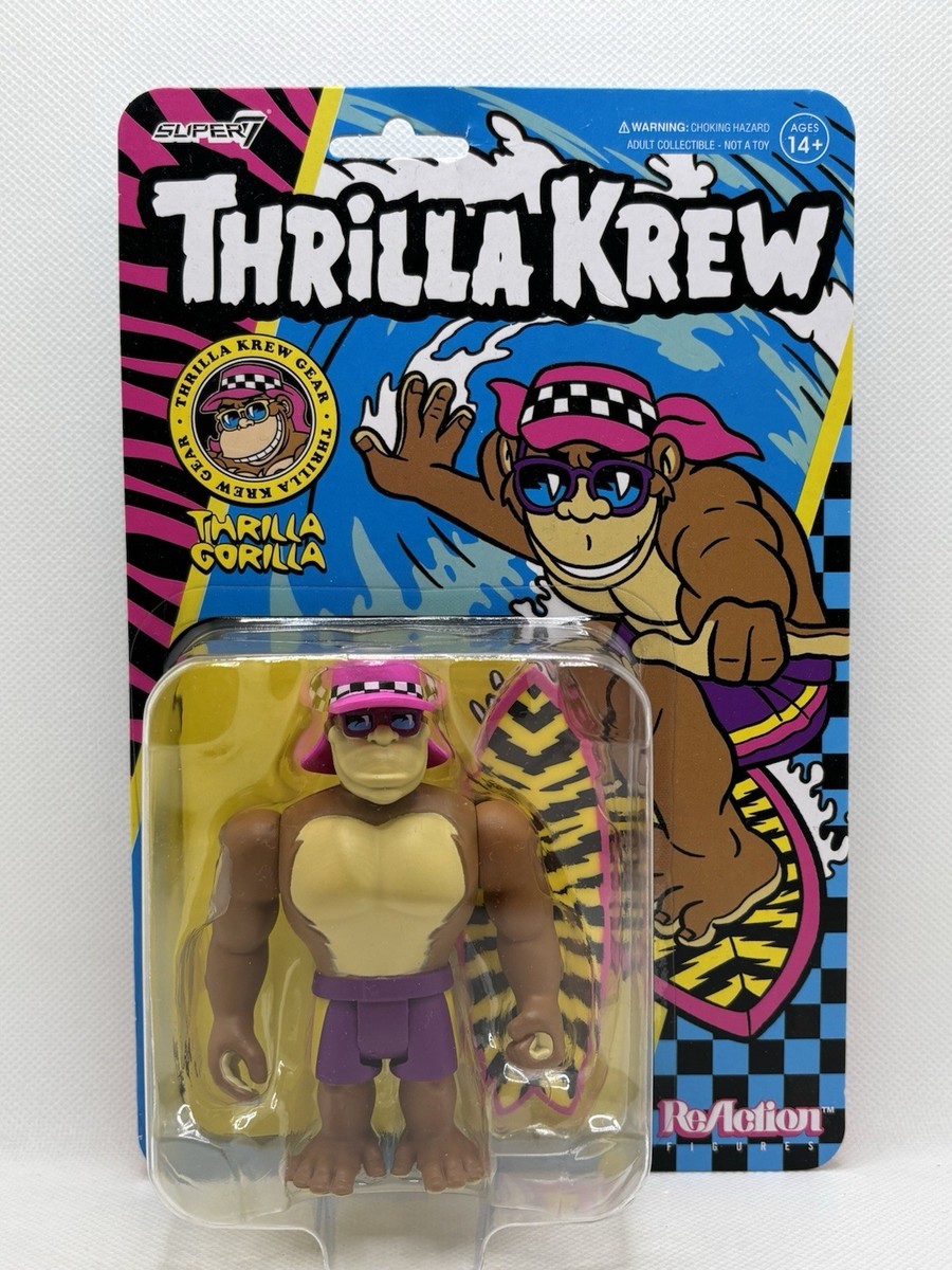 SUPER7 THRILLA KREW THRILLA GORILLA T&C SURF REACTION ACTION