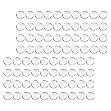 300Pcs Reusable Transparent Glass Marbles Decorative Beads for Vase and Aquarium
