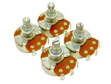 Alpha A500k 18mm Audio SPLIT SHAFT AUDIO TAPER POTENTIOMETERS POTS