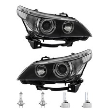 Xenon Scheinwerfer Set D1S/H7 für BMW 5er Touring E61 E60 inkl. Osram Lampen