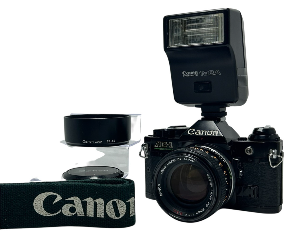Canon AE-1 一眼レフ スピードライト 188A キャノン キヤノン Canon AE-1 一眼レフ スピードライト 188A キャノン キヤノン CANON