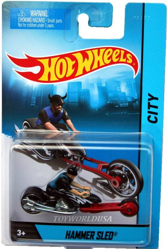 2014 Hot Wheels Motorcycles Hammer Sled | eBay