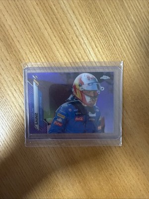 2020 Topps Chrome Formula 1 - F1 Racers Carlos Sainz #181 Purple Refractor /399