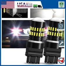 48H Serie 2x 3156 3157 LED Reverse Bulb Backup Signal Light For Chevrolet EOOH