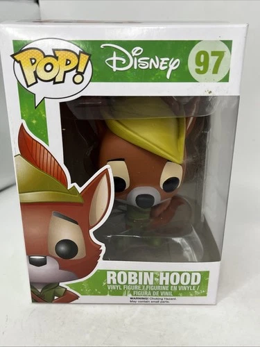 Funko Pop! Vinyl: Disney - Robin Hood #97 - VAULTED - IN PROTECTOR FREE SHIPPING