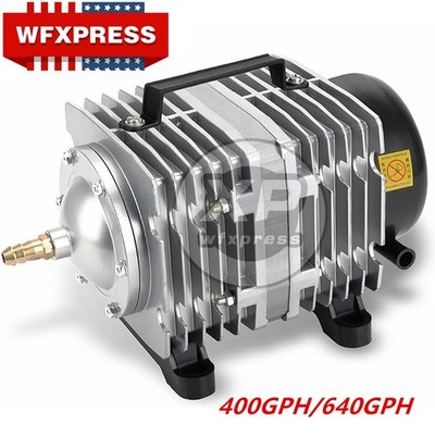 400GPH/600GPH Commercial Air Pump 6 Outlets for Aquarium Hydroponic,18W/25W