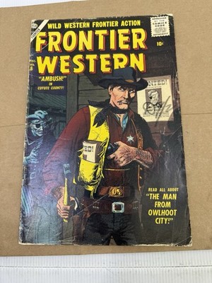 FRONTIER WESTERN #6 - 1956 Atlas Western - Al Williamson - Very good