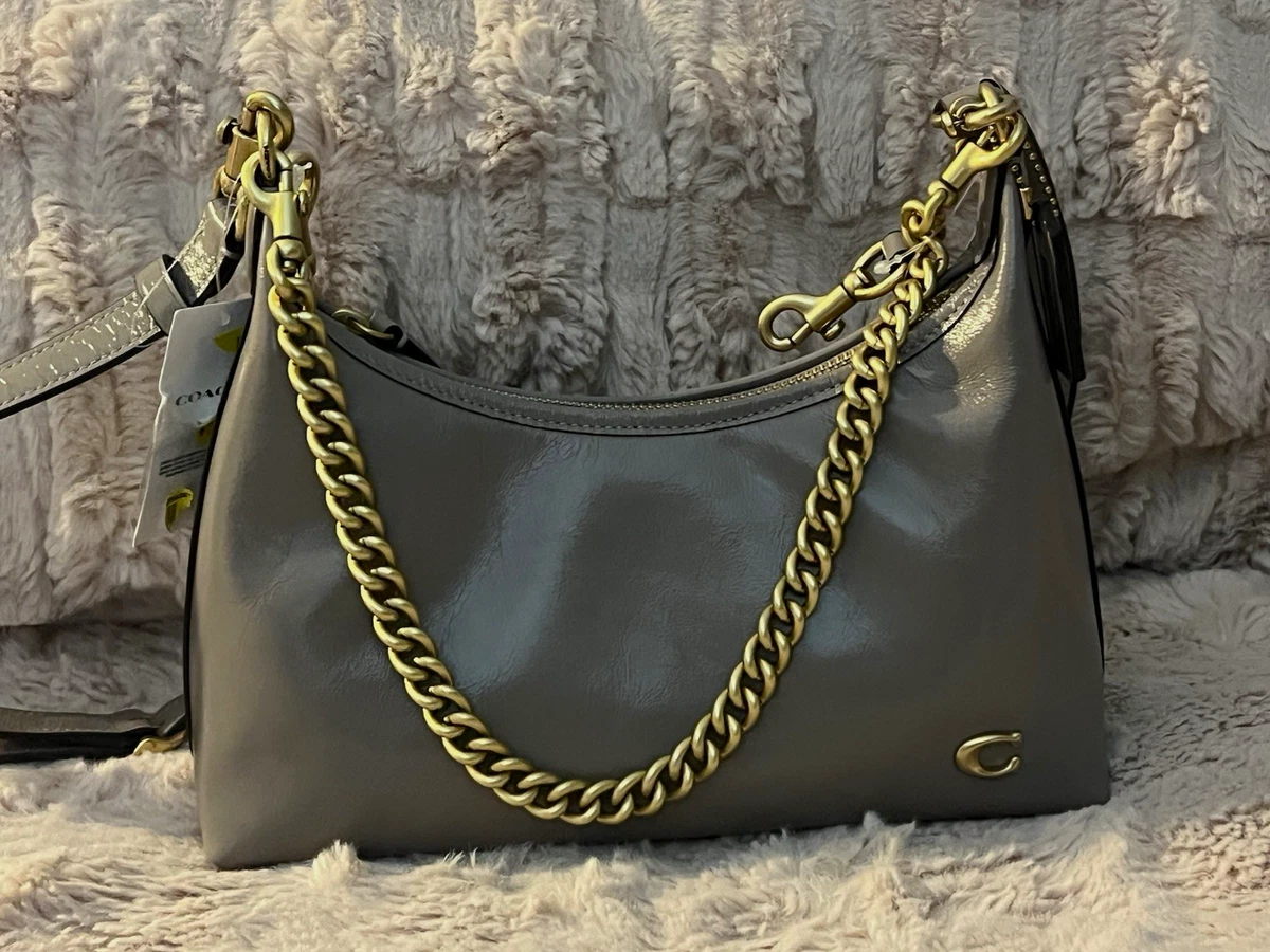 バッグ COACH Sig Shoulder Bag Gray Gold Y2K Coach Shoulder Bag Gray Bags & Handbags for Women for sale | eBay