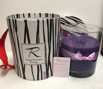 Rigaud Paris, LILAS XL / Luxury Candle in Hat Box 750g, 150 hr New in Box
