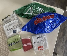 Wasserball Aufblasbar Konvolut 7 Stück Alltours EuroShuttle Usw.