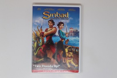 Sinbad Legend of the Seven Seas DVD Full Screen Animated Movie | eBay