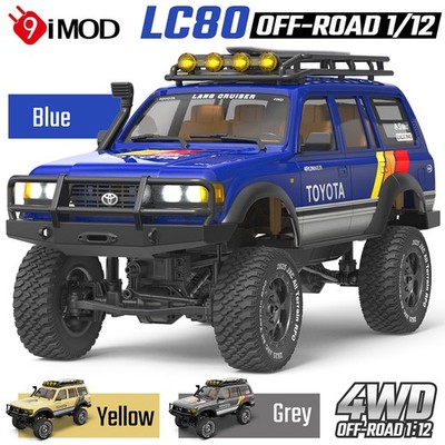 LC80 RC Crawler Car 1/12 4WD 2.4G 9km/h Off-Road Brushed Remote Control Cars