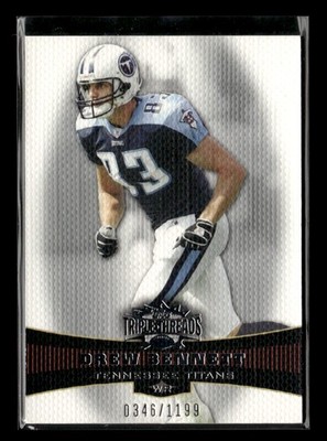 2006 Topps Triple Threads #93 Drew Bennett #/1199