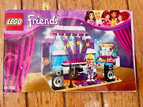 Three Lego Friends: Rehearsal Stage 41004, Andrea's Stage 3932, Red Carpet 30205