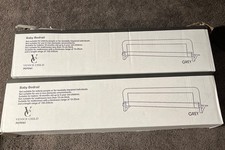 Lot Of 2 Venice Child Dream Catcher Extra Long Toddler Bed Side Rail Grey New