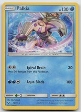 Pokemon Card Palkia Holo Rare Shining Legends 24/73