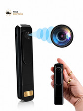 Mini Body Camera 1080P Wearable Clip Video Recorder USB Rechargeable Pocket Cam