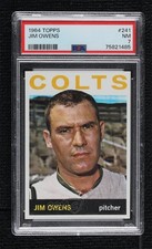 1964 Topps Jim Owens #241 PSA 7 0q4x
