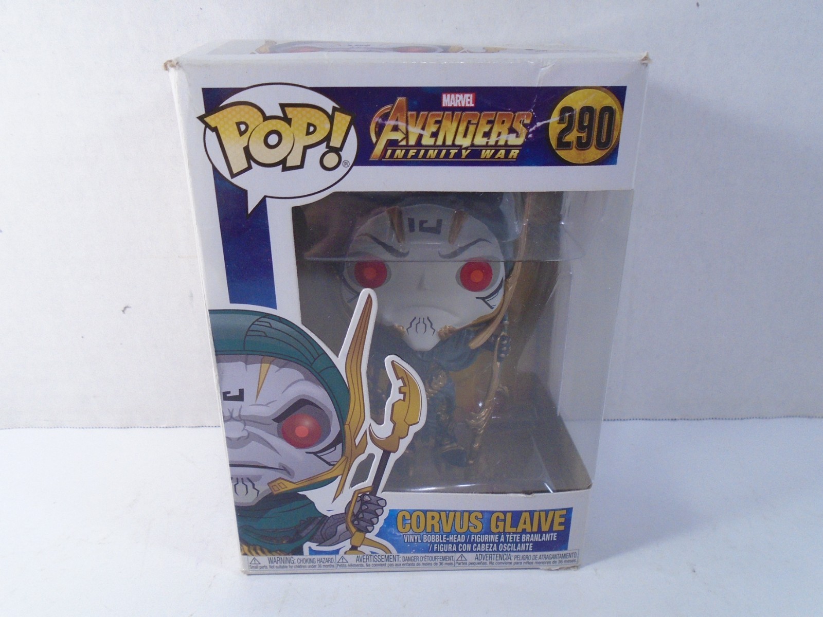 FUNKO POP! MARVEL AVENGERS INFINITY WAR--CORVUS GLAIVE FIGUR