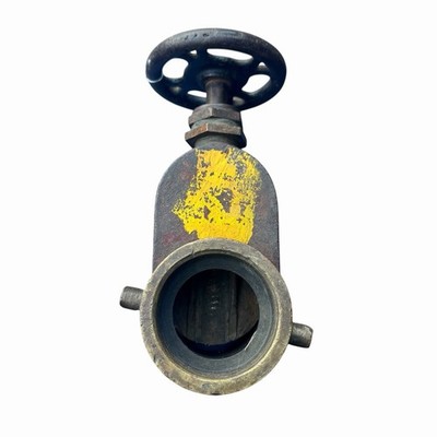 Vintage Solid Brass Chapman Fire Hydrant Gate Valve