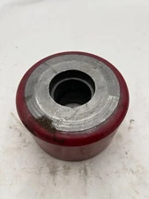 Poly Polyurethane Wheel 6" Diameter +-2.5" Bore Red *PICTURED ITEM ONLY