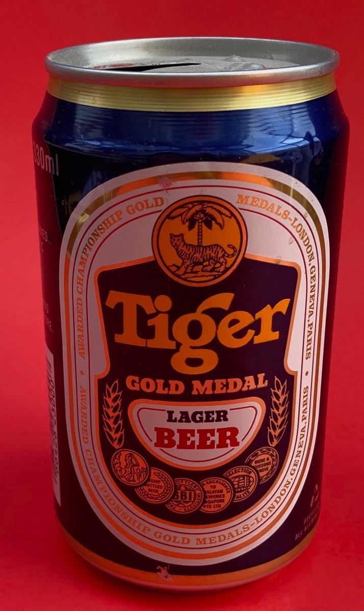 Tiger Gold Medal Lager Vintage Beer Can Singapore | eBay
