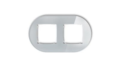 ICON Universeller doppelter runder Rahmen   Glaseffekt Rahmen 15-0-IRSO-2