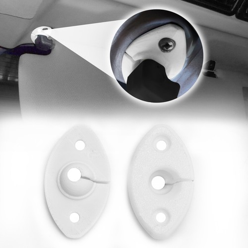2pcs Fits VW Volkswagen Vanagon Sun Visor Socket Mount Pair - Picture 1 of 7