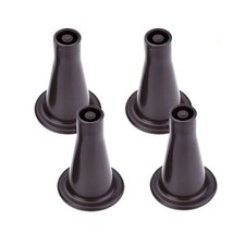Replacement Plastic Bed Frame Feet 3-5/8" Bed Frame Glide Leg to Replace Wheels