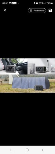 ALLPOWERS 600W Centrale Elettrica Portatile 299Wh Generatore di Corrente Fuori Porta Campeggio Camper - Foto 5 di 11