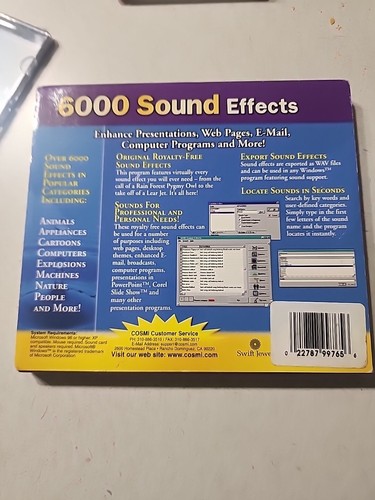 Efectos de sonido Cosmi 6000 - Imagen 7 de 7