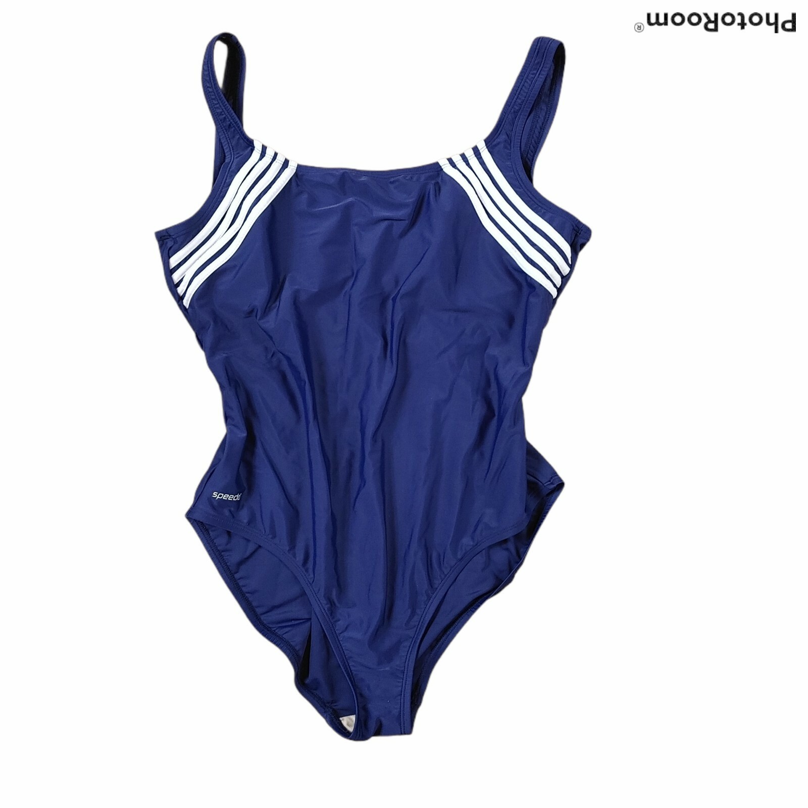 Speedo Blue Stripe One Piece Swimsuit Swim Racing Wom… Gem