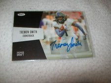 2018 SAGE HIT BLACK RC TREMON SMITH AUTO SIGNED #A-73 CENTRAL ARKANSAS BEARS