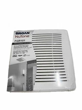 BROAN NuTone FGR101 Replacement Grille For Bathroom Vent Fan, White